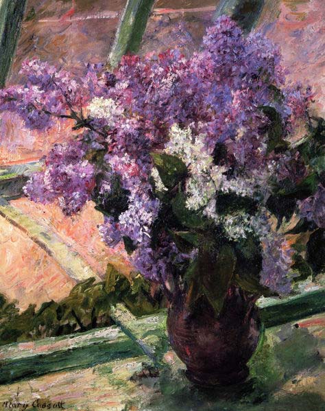 Lilacs in a Window